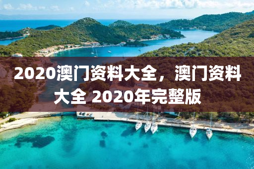 2020澳門資料大全，澳門資料大全 2020年完整版-第1張圖片-姜太公愛釣魚