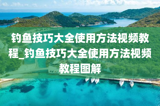 釣魚技巧大全使用方法視頻教程_釣魚技巧大全使用方法視頻教程圖解-第1張圖片-姜太公愛釣魚