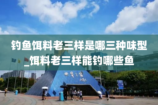 釣魚餌料老三樣是哪三種味型_餌料老三樣能釣?zāi)男~-第1張圖片-姜太公愛釣魚