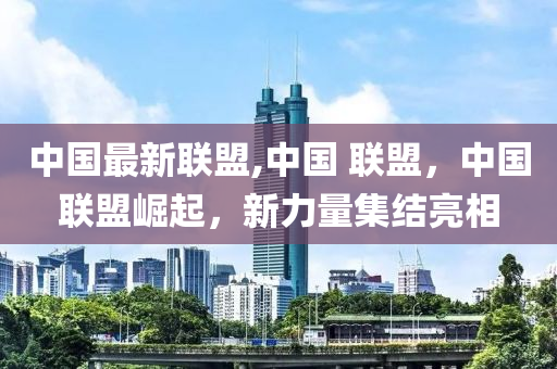 中國最新聯(lián)盟,中國 聯(lián)盟，中國聯(lián)盟崛起，新力量集結(jié)亮相-第1張圖片-姜太公愛釣魚