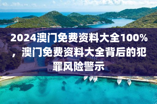 2024澳門(mén)免費(fèi)資料大全100%，澳門(mén)免費(fèi)資料大全背后的犯罪風(fēng)險(xiǎn)警示-第1張圖片-姜太公愛(ài)釣魚(yú)