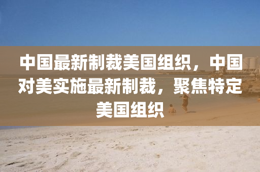 中國(guó)最新制裁美國(guó)組織，中國(guó)對(duì)美實(shí)施最新制裁，聚焦特定美國(guó)組織-第1張圖片-姜太公愛(ài)釣魚